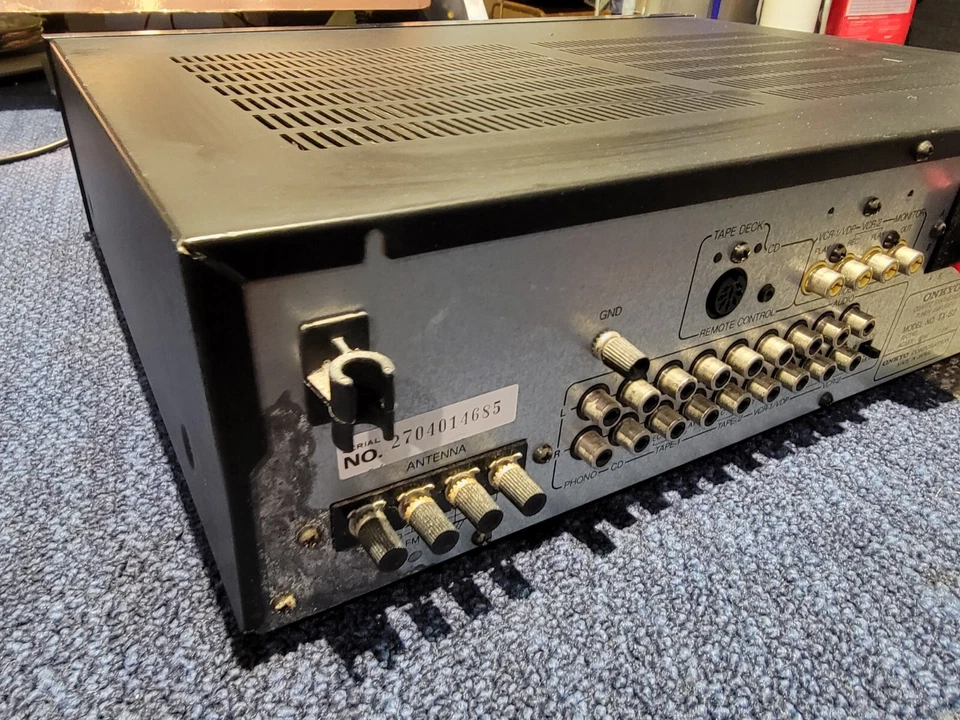 Vintage Receiver Onkyo TX-82 45Watt Stereo w/Quartz Tuning Amplifier TX82 |Works - Image 4 of 4