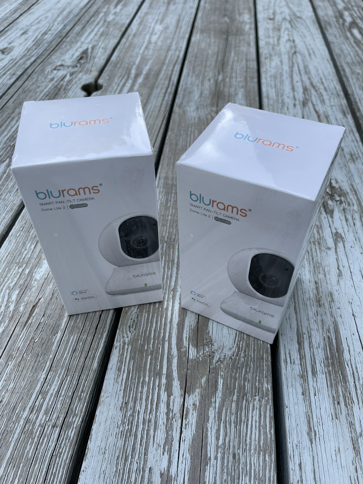 Blurams Smart Pan-Tilt Dome Lite 2 Home Security Camera 2-Pack Factory Sealed