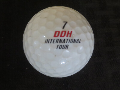 即決【DUNLOP／ダンロップ】DDH INTERNATIONAL TOUR★ DDH INternational Tour Dunlop Vintage Golf Ball | eBay