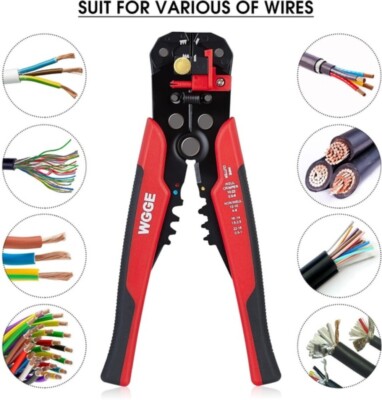 WMYCONGCONG 200-Piece Non-Insulated Butt Connector Kit – 24-8 AWG Seamless Wire Splice Crimp Terminals With Storage Case