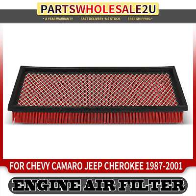 High Performance Engine Air Filter for Jeep XJ Cherokee Chevrolet Camaro Dodge