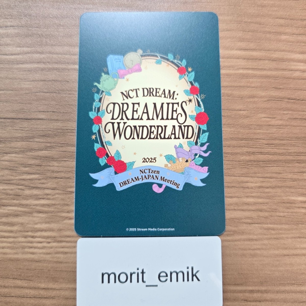 Mark photo card fan meeting ヘチャン　トレカ　ペンミ HAECHAN NCT DREAM DREAMIES' Wonderland JAPAN Fan Meeting