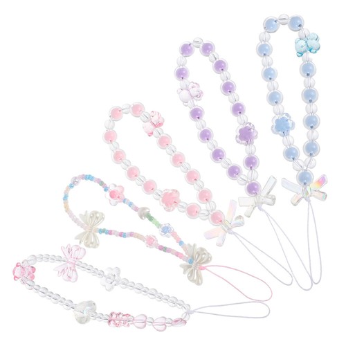 5 Pcs Mobile Phone Chain Miss Cell Lanyard Charm Bag Charms Pendants - Zdjęcie 5 z 12