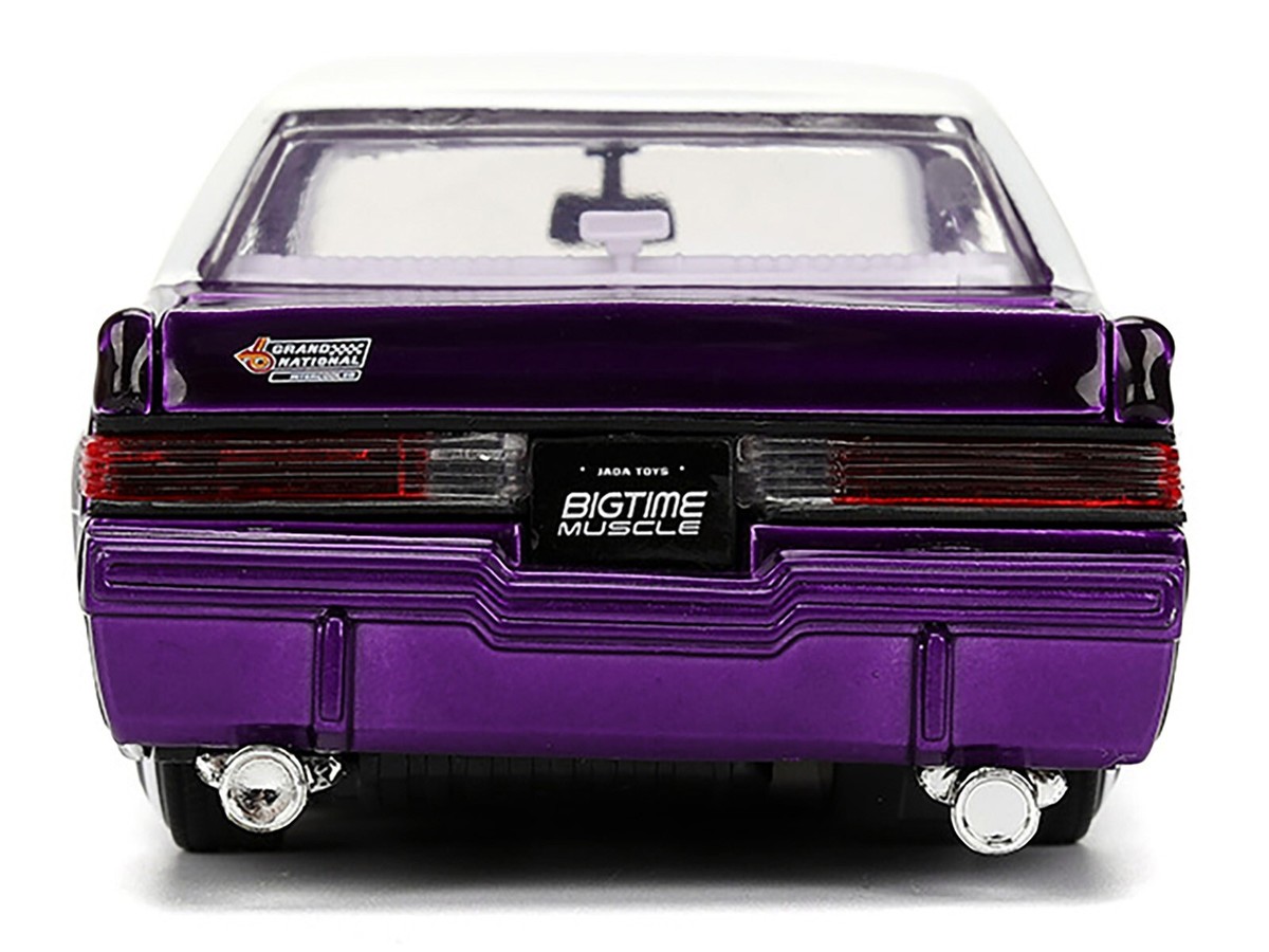 1987 BUICK GRAND NATIONAL CANDY PURPLE 1/24 DIECAST MODEL CAR BY