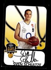 Sven Schultze Giants Leverkusen Original Signiert Basketball + A 224714