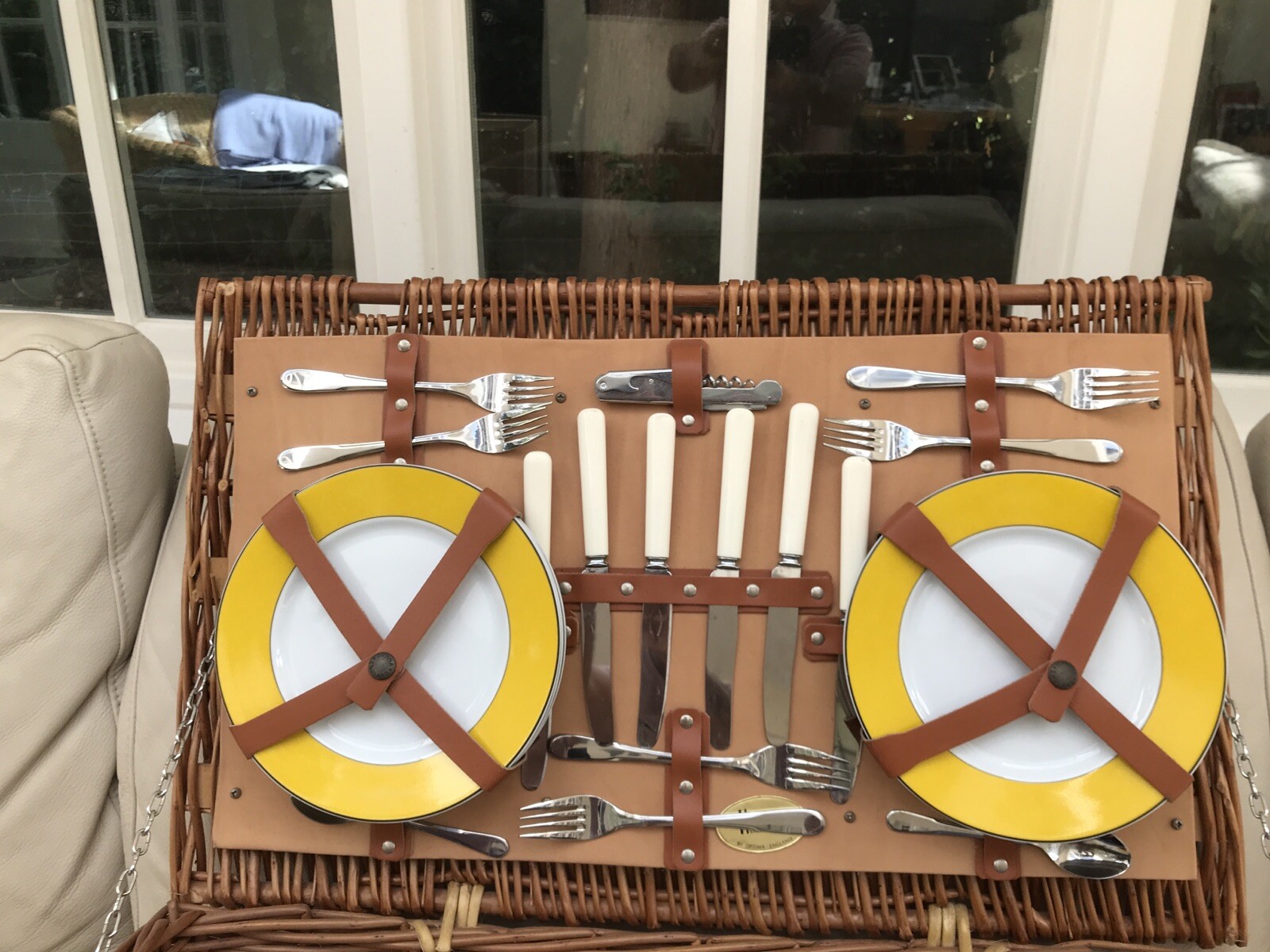 Harrods Deluxe Picnic Basket eBay