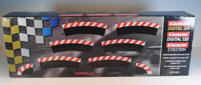 Carrera Evolution 1/24 Slotcar Nr. 20562 Außenrandstreifen Kurve 2/30° OVP 1#945