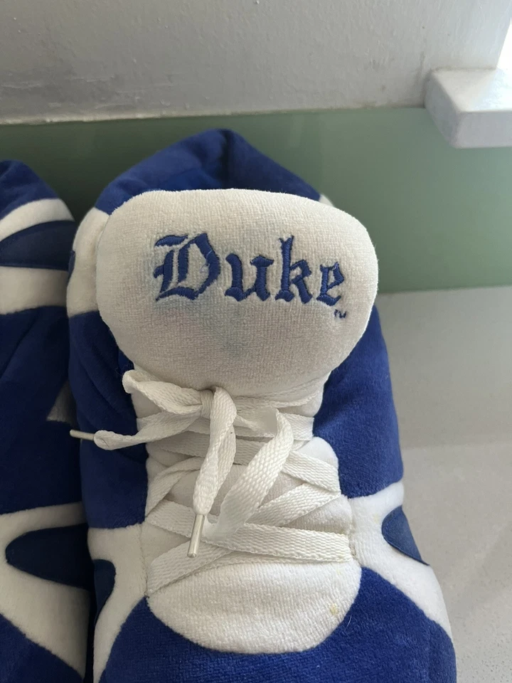 Duke University Comfy Feet Blue Devils Sneaker Unisex Slippers Size Large - Image 2 of 4