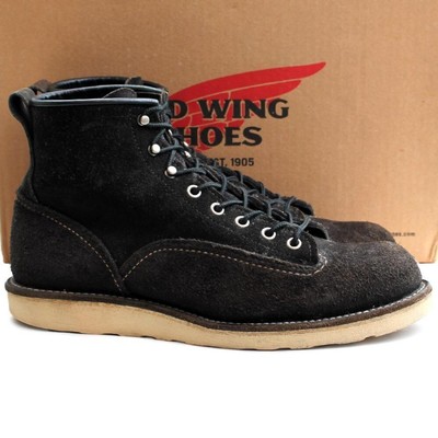 Red Wing Boots 2900 Lineman Size US: 8D Genuine leather Black From 