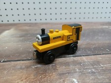 Thomas Friends Wooden Railway Train Tank Engine - Duncan - Yellow