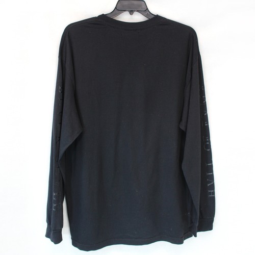 Black Scale Black 100% Cotton Sweatshirt T-Shirt XL made in USA - Picture 5 of 6