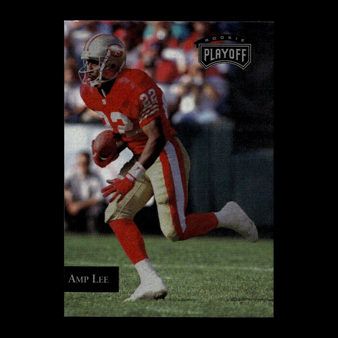 Amp Lee 1992 Playoff Rookie San Francisco 49ers #149 R323B 64