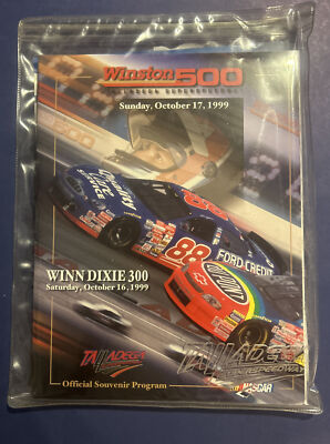 #ad Winn Dixie 300 amp; Winston 500 30th Anniversary Official Souvenir Packet Talladega $10.00
