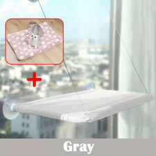 Cat Hammock Hanging Swing Gray Cat Bed Handwoven Home Pet Cat Accessories