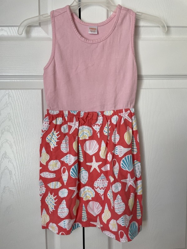 Gymboree Shell Racerback Cotton Dress For Girls- Size 7/8- EUC