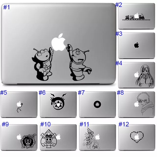 Apple Macbook Pro Air 13 15 Sticker Decal Cool Anime Cute Fun Graphics  Laptop | Ebay