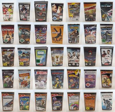 Playstation Portable PSP Spiele LocoRoco Little Big Planet FIFA Sims Auswahl