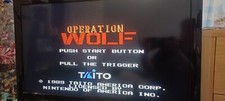  Nintendo Game Operation Wolf Nes