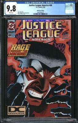 Justice League America (1987) #88 Multi-Pack Edition/DC Universe Logo CGC 9.8 NM