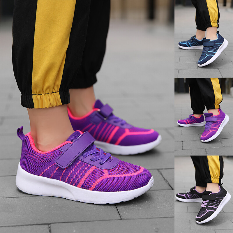 SAOLA Scarpe da ginnastica bambini ragazzi scarpe da tennis ragazze scarpe da corsa lavorate a maglia scarpe da ginnastica da passeggio atletico