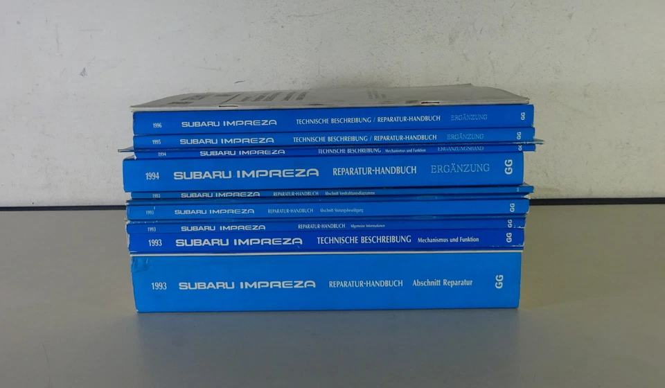 Manuale Officina Subaru Impreza Berlina + Familiare 1,6 1,8 2,0 Incl. 4WD Da 93 - Immagine 2 di 4