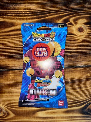   NEW B17 Dragon Ball Super Card Game Unison Series Boost Ultimate Squad