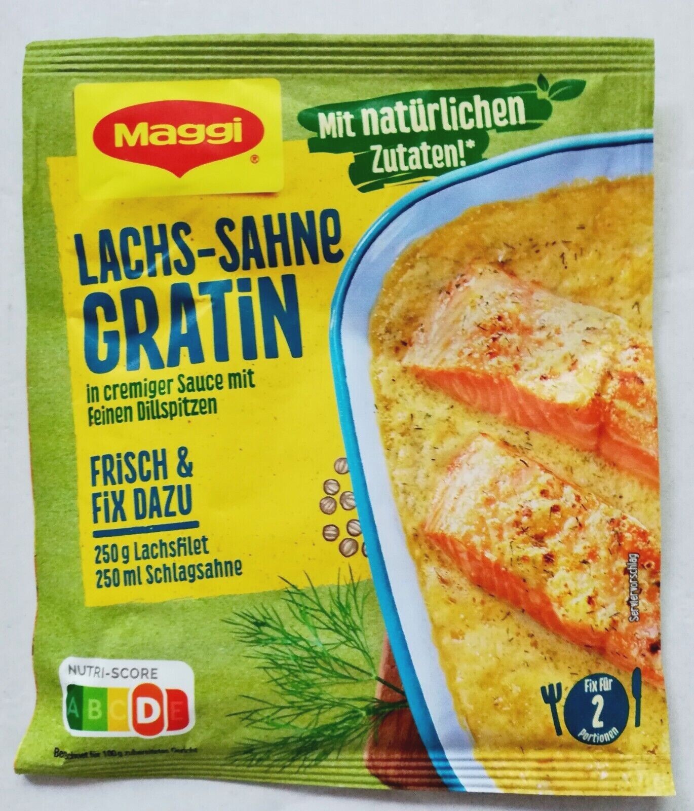 Maggi Fix Lachs Sahne Gratin Selber Machen (67,31€/1kg) Maggi Fix 5 x Lachs Sahne Gratin | eBay