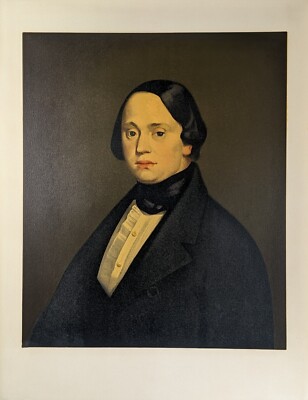Jean-Francois Millet, Portrait of M. Fournerie, Siebdruck, unsigniert