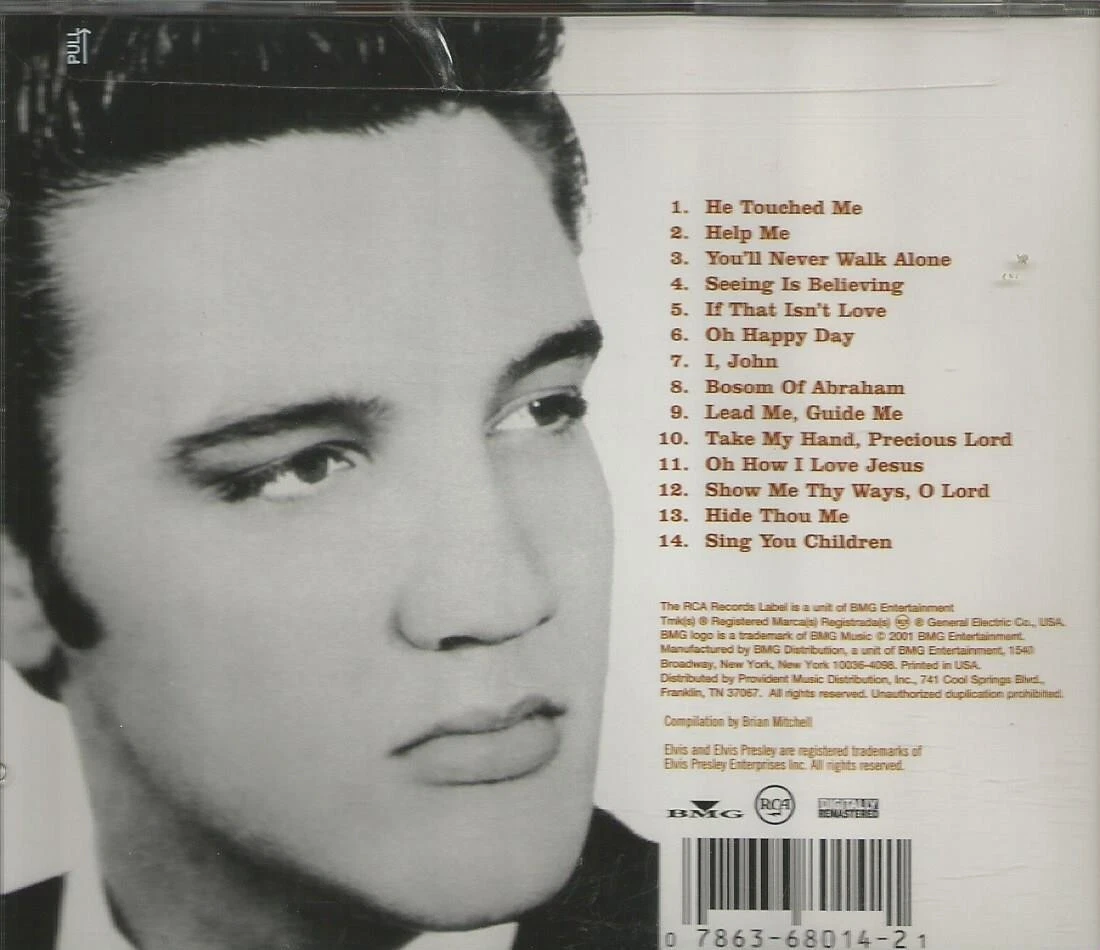 THE GOSPEL SERIES - ELVIS - LEAD ME GUIDE ME CD (2001)*LIKE NEW*FREE SHIP USA** | eBay