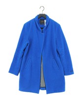 Scotch & Soda Women's Coat Chest: 16 In Blue 100% Polyester Overcoat