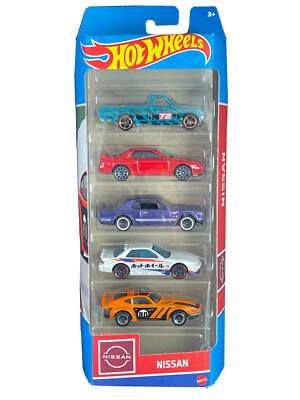 ホットウィール ニッサンGTR 32 5台セット NISSAN】日産/スカイライン/32/33/34/GTR/ピックアップ/ホット
