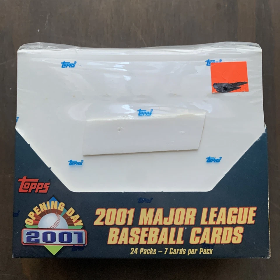 2001 Topps Opening Day Baseball Box - factory sealed, 24 Packs/7cards Per Pack - Image 2 of 4