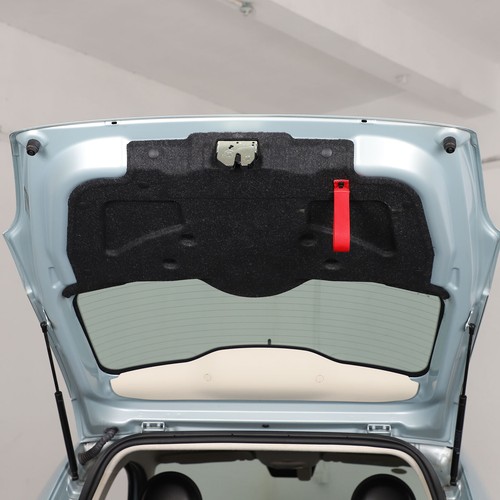 Red Deck lid Hatch Back Handle Strap Accessory Fits FIAT 500 Abarth 595 - Foto 3 di 21