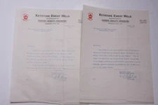 1926 Lamson Goodnow Keystone Emery Mills Frankford PA Abrasives Ephemera L504D