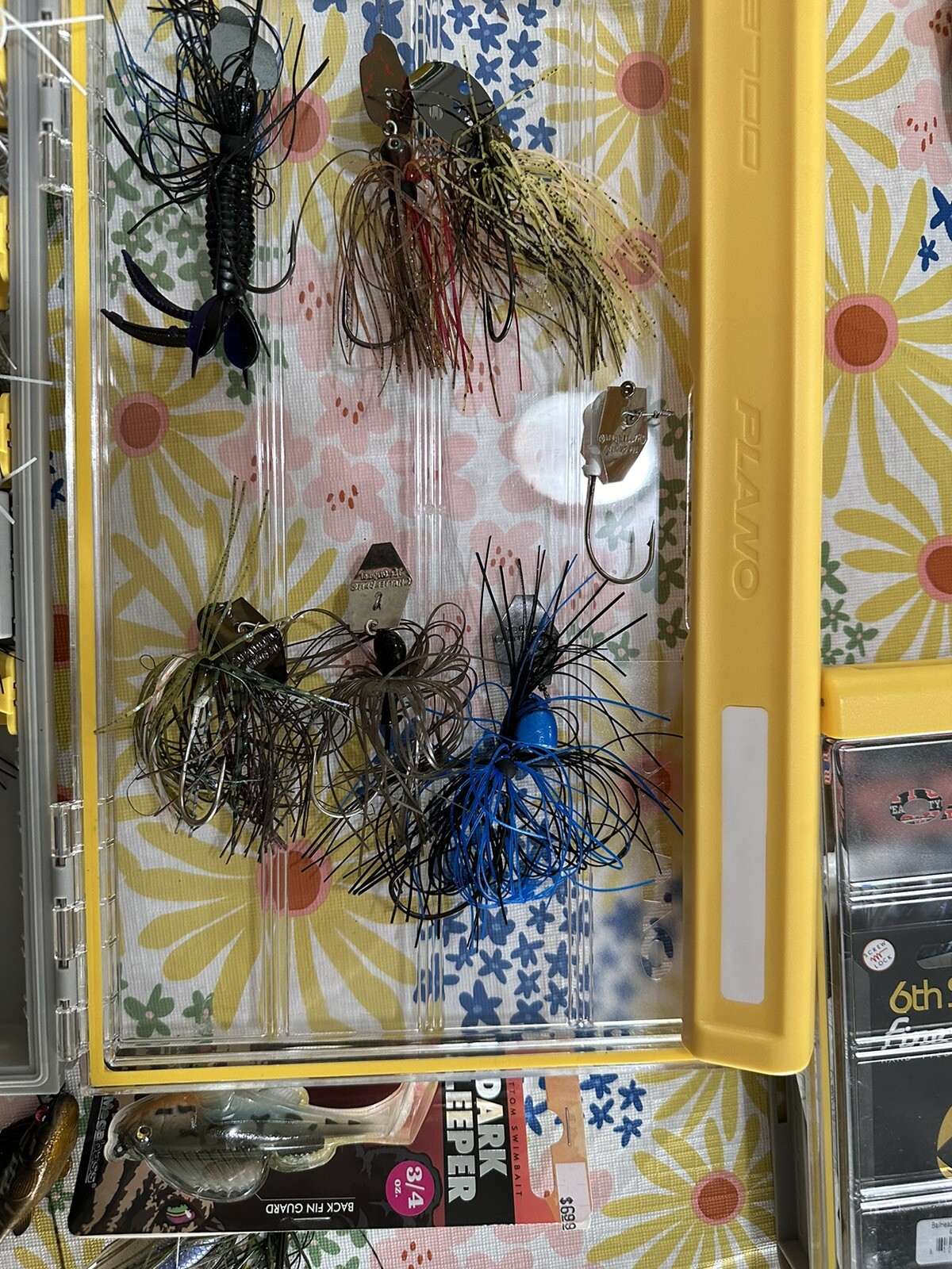 bass fishing Chatterbait Swim Jig lot 6th Sense Jackhammer Thunder