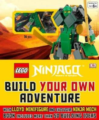 #ad LEGO NINJAGO: Build Your Own Adventure Hardcover By DK GOOD $9.74