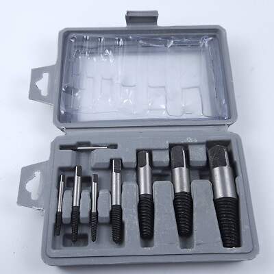 8pc JUMBO SCREW EXTRACTOR SET EZ OUT DAMAGED BOLT STUD PIPE REMOVER 5/32''-15/16''