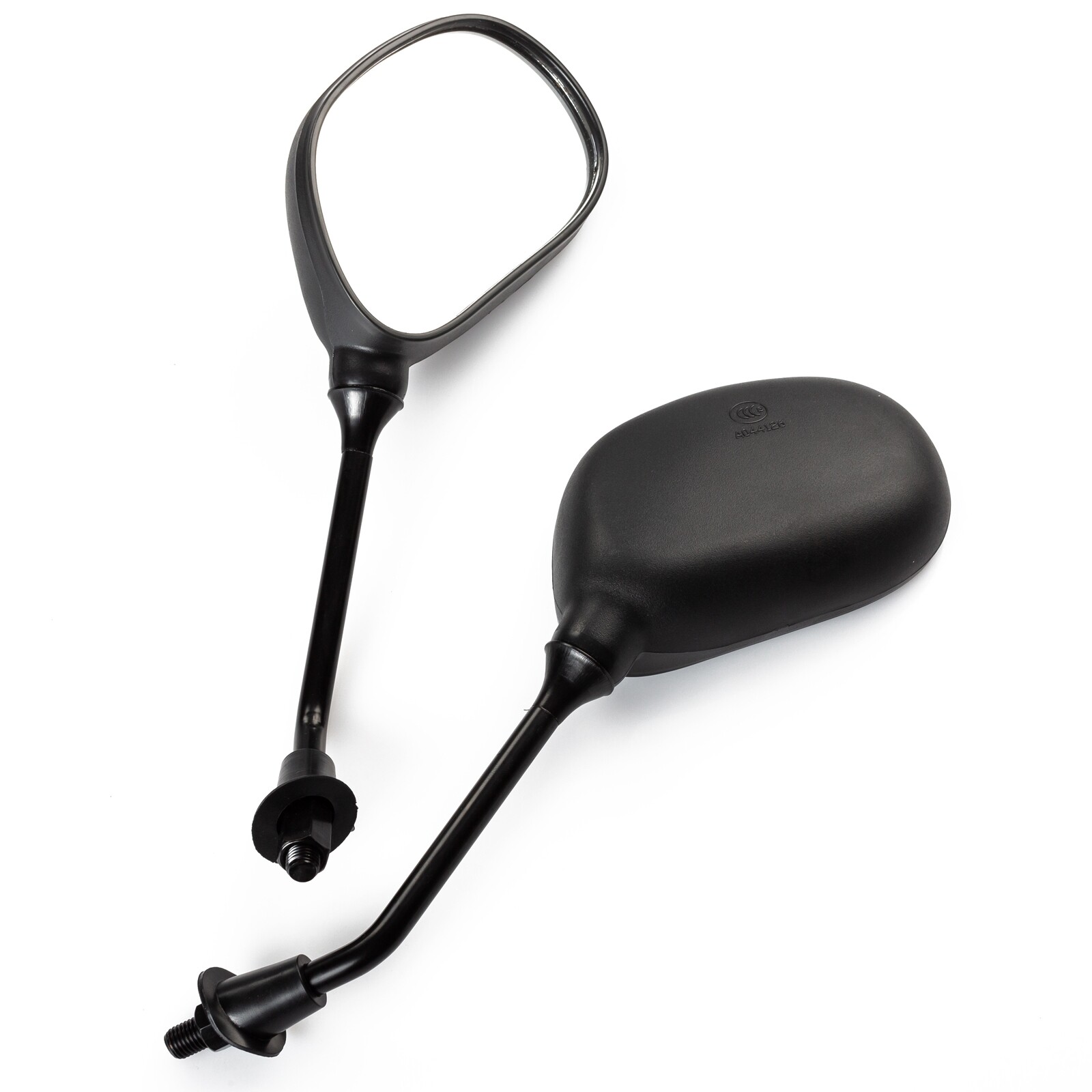 Mirrors A-Pro 10mm Pair Black Universal Mirrors Scooter Moto