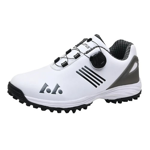 Männer Sports Golfs Chuhe Anti-Rutsch-Spikes Golf Training Leder Wanderschuhe - Picture 27 of 30