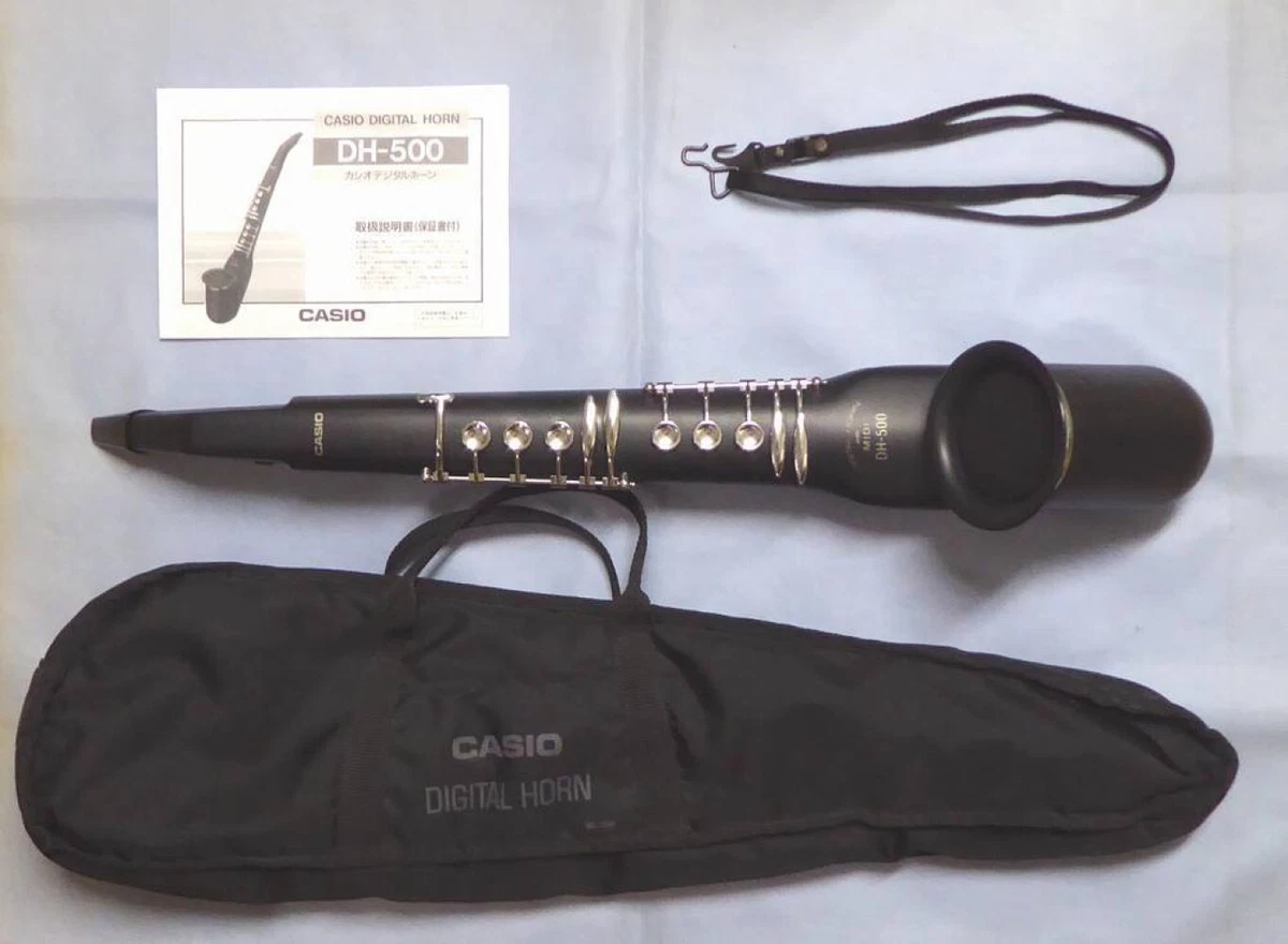 CASIO DH-500 Digital Horn Sax Audio Saxophone Trumpet Clarinet No
