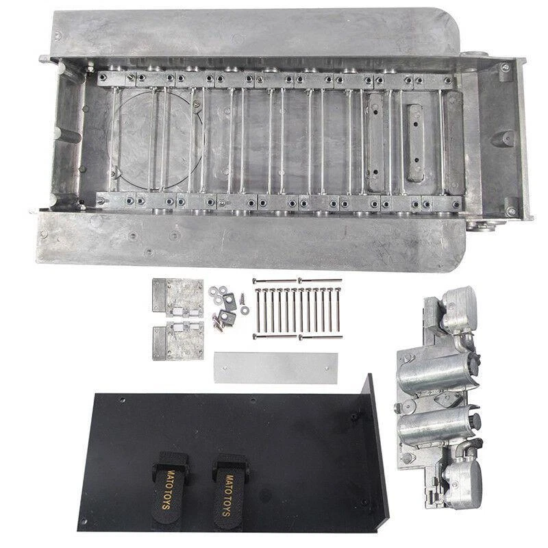 Mato 1/16 Tiger I RC Tank Metal Chassis W/ Suspension Bar Track Mudguard MT041 - Image 3 of 4