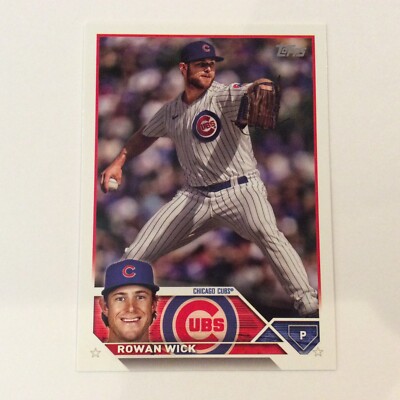 2023 Topps Update US170 Rowan Wick Chicago Cubs