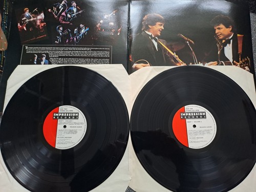 THE EVERLY BROTHERS - REUNION CONCERT - DOUBLE 12" VINYL LP RECORD ALBUM EX - Picture 4 of 4