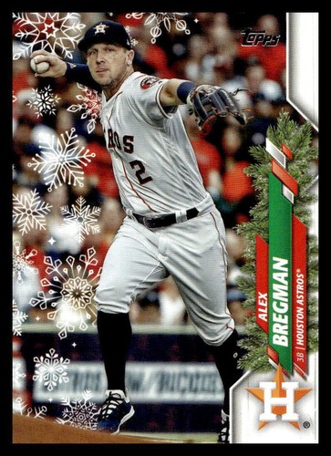 2020 Topps Holiday #HW50 Alex Bregman Houston Astros - 第 1/2 張圖片