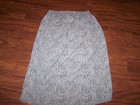 Laura Scott Womens Ladies Plus Size 20 Long Skirt Olive Green Design EUC  — photo 1