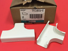 Lot of 10 - Panduit - P/N: TFC10IW-X - Tee Cover Fitting - NEW