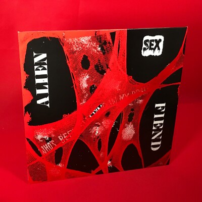 ALIEN SEX FIEND Who's Been Sleeping In My Brain 1983 UK vinyl LP + INNER