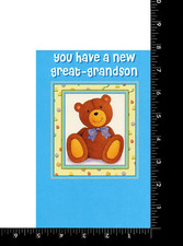 Cute New Baby Greeting Cards For Him - Special Blue Bunny Keepsake Gift For Boy - Newborn Presents For Mummy Daddy Grandparents For Birth Of Son Or - View #12