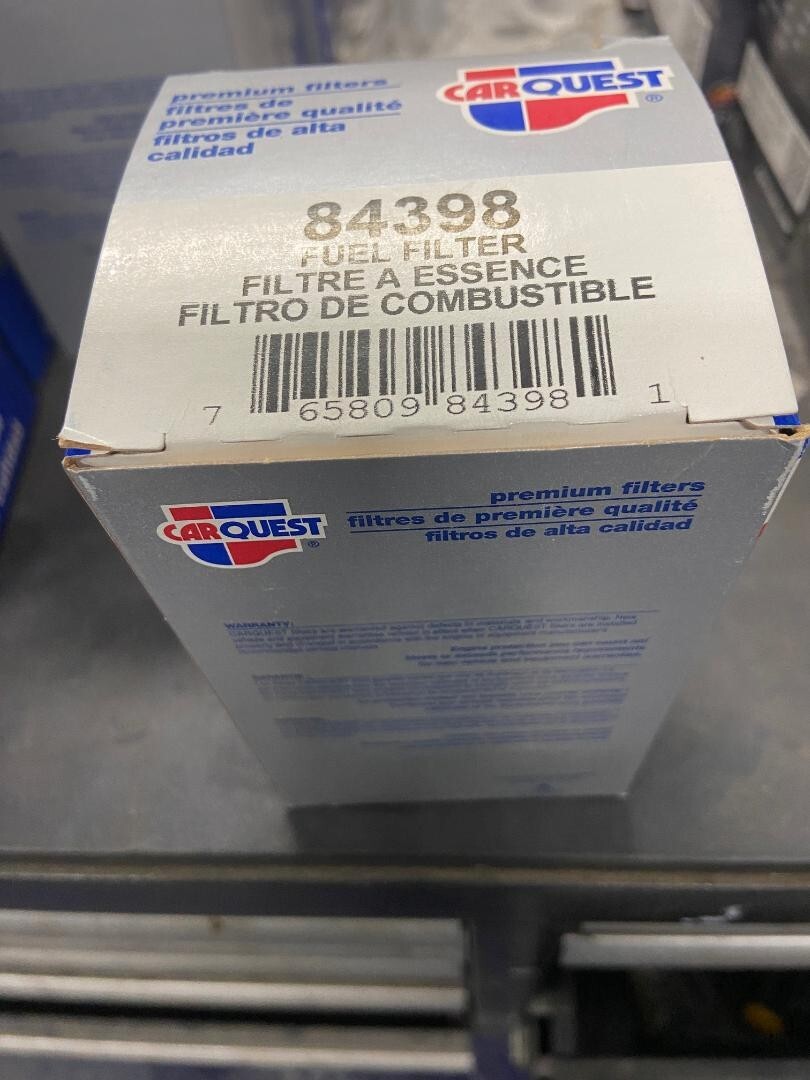 CARQUEST 84398 cross reference oil filters