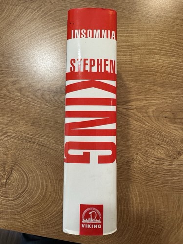 Insomnia Stephen King - 1st Edition / 1st Printing - Hardcover - Picture 3 of 12